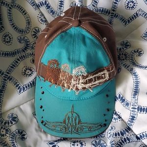 Mustang embroidered baseball cap